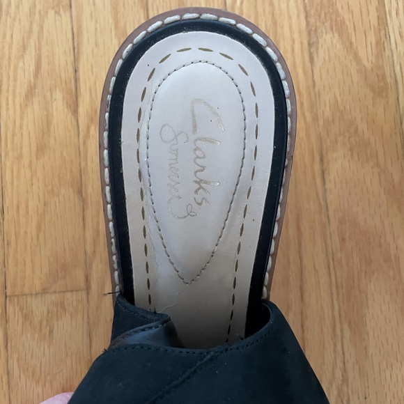 Clarks size 8.5 women’s peep toe sling back shoe - Picture 5 of 8